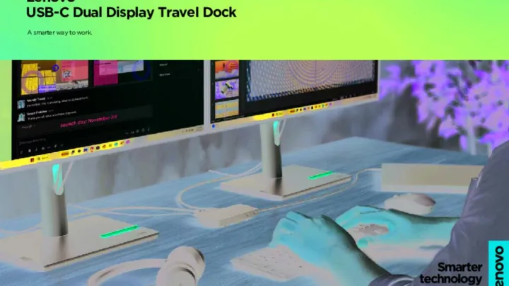 Lenovo USB-C Dual Display Travel Dock Datasheet_pdfpreview
